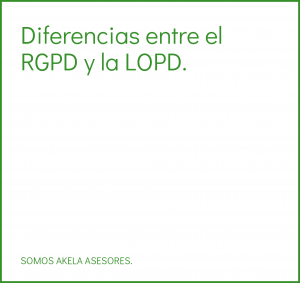 Lee más sobre el artículo Diferencias entre el RGPD y la LOPD