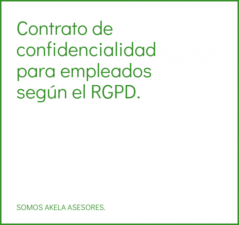 Lee más sobre el artículo Contrato de confidencialidad para empleados según el RGPD