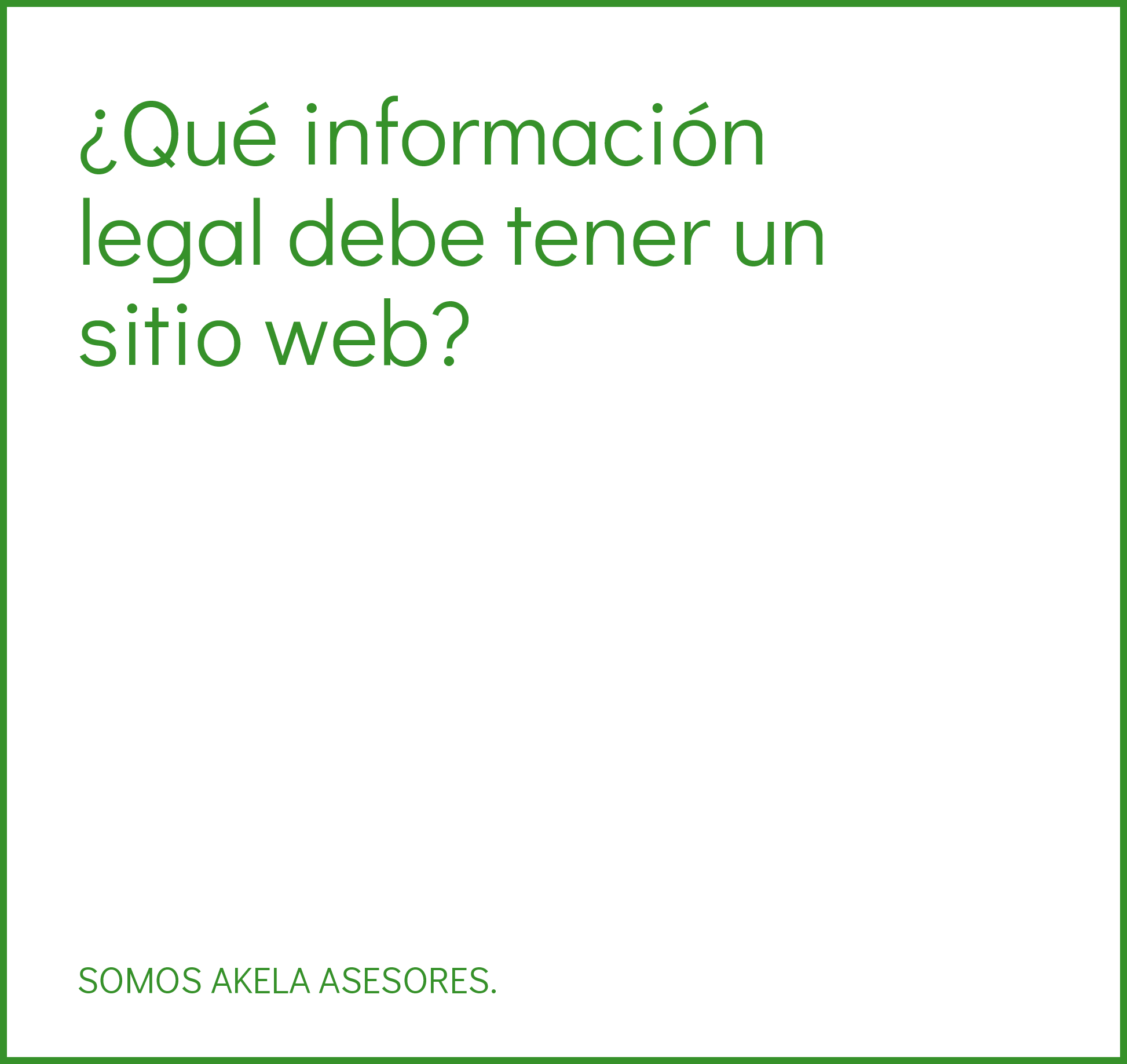 En este momento estás viendo ¿Qué información legal debe tener un sitio web?