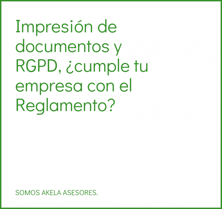 Lee más sobre el artículo Impresión de documentos y RGPD, ¿cumple tu empresa con el Reglamento?