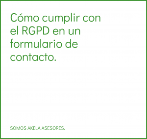 Lee más sobre el artículo Cómo cumplir con el RGPD en un formulario de contacto